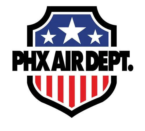 Phoenix Air Department shield logo